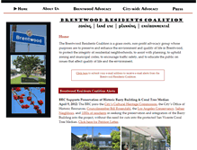 Tablet Screenshot of brentwoodresidentscoalition.org
